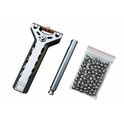 🔥Limited-Time 50% OFF✨Professional Telescopic Aluminum Alloy Auto-Loading Slingshot Full Kit (200 Steel Balls)